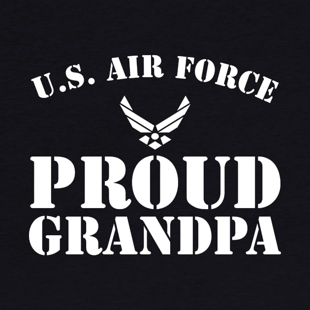 Best Gift for Army - Proud U.S. Air Force Grandpa by chienthanit